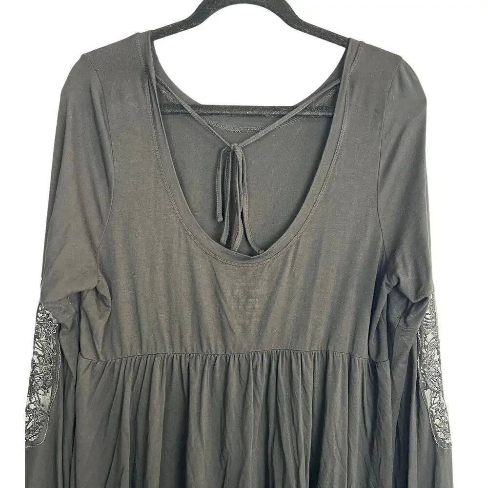 Torrid Belle Sleeve Super Soft Knit Blouse Size 0